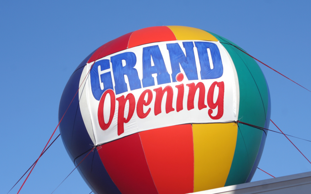 Grand opening of your gym - be prepare balloon