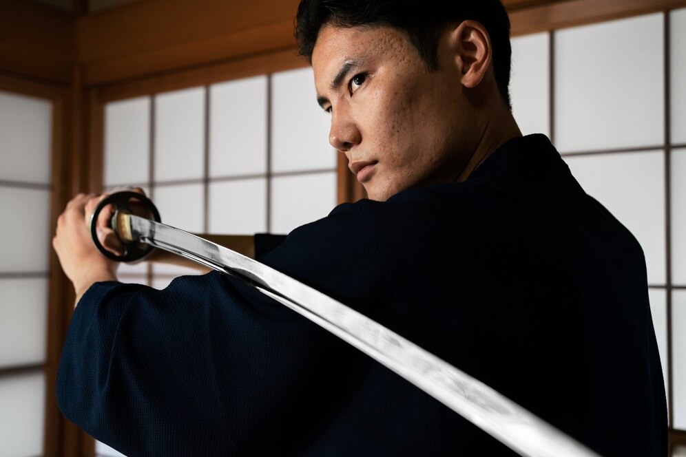 A Japanese Kenjutsu fighter.
Source: Freepik