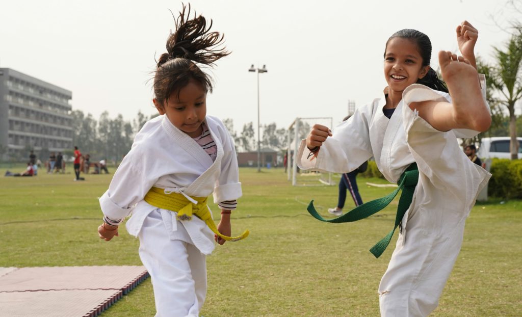 Special kind of martial arts offer - classes for children.