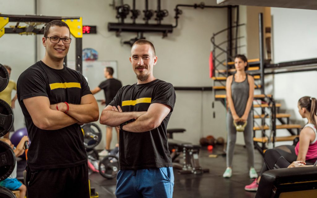 Personal trainers and branded merchandise is a key success