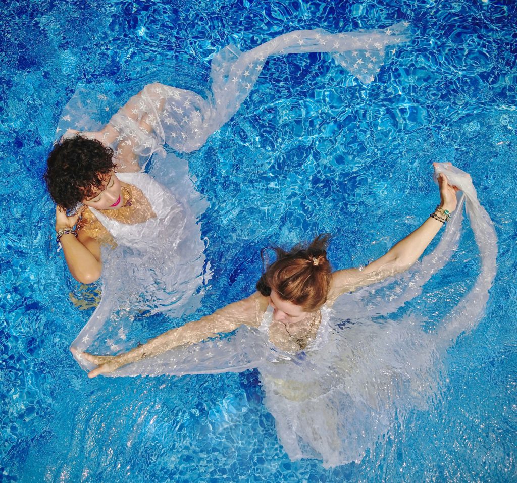 Aquatic gym offering relaxing classes and nice souvenir photos.