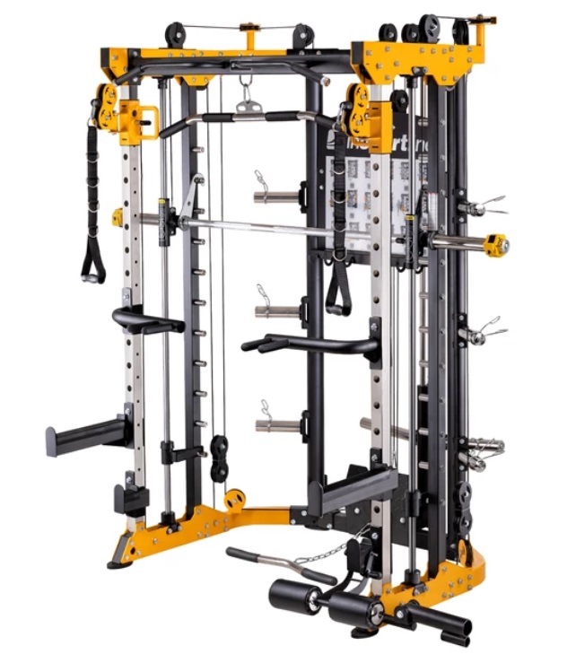 A functional trainer is perfect for full body exercise.