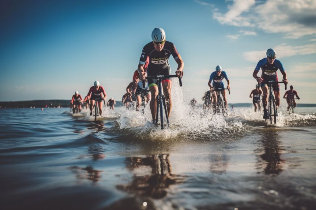 Organizing a cycling endurance race is one of the creative gym event ideas.