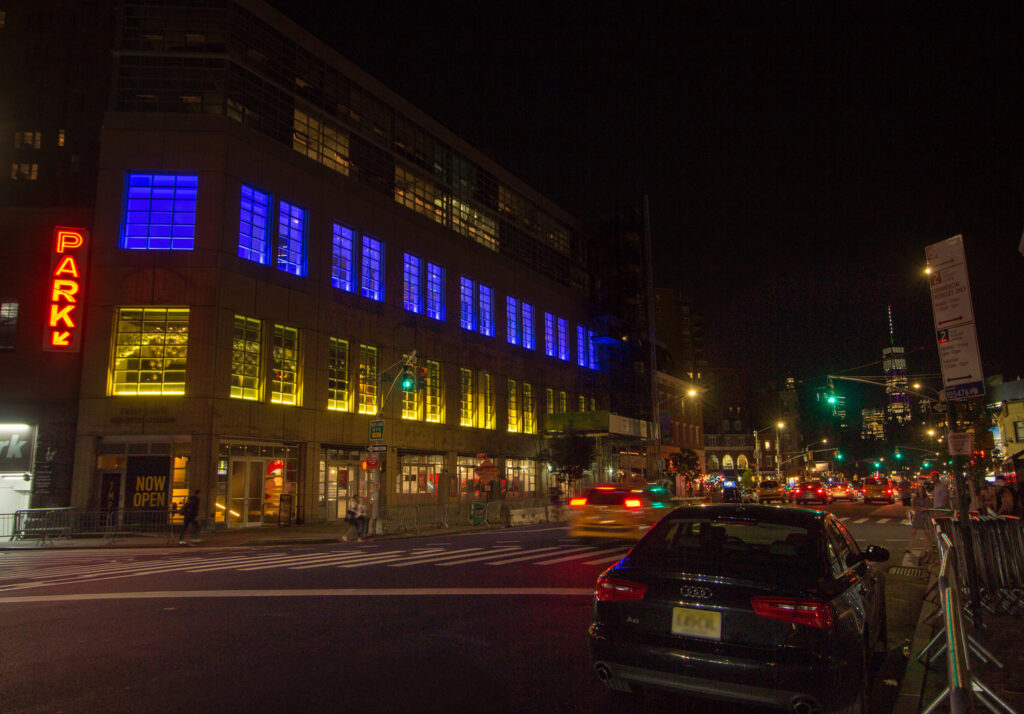 TMPL gym from outside.