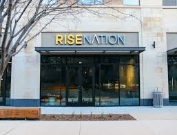 Rise Nation gym from outside.