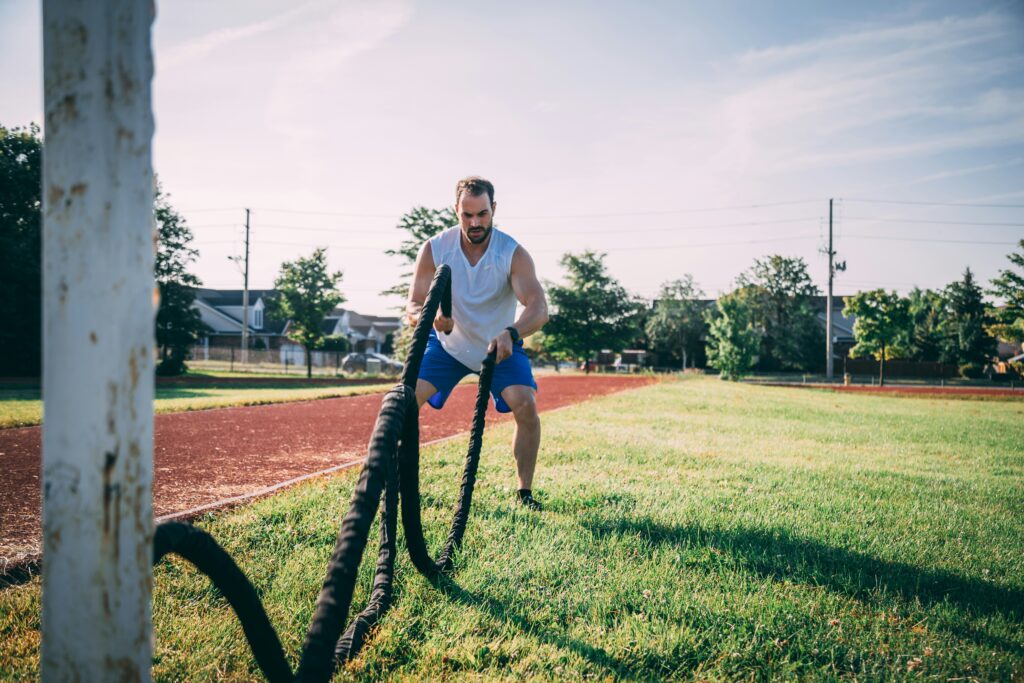 Outdoor fitness.