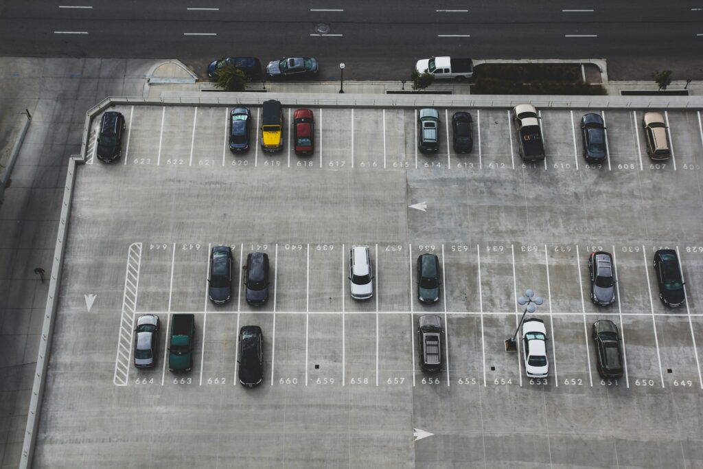 Parking is one of the most important gym features.