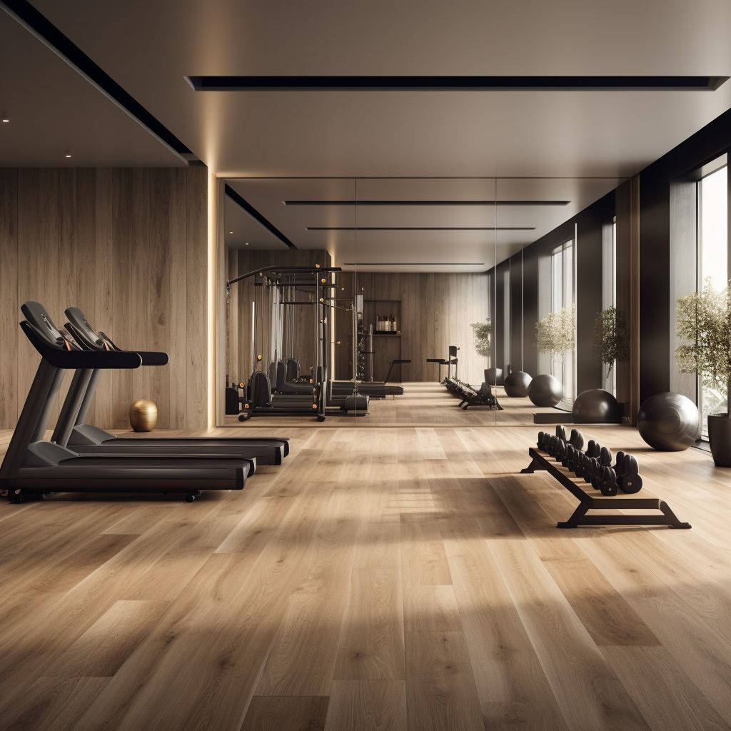 Modern design is one of gym features which attract aesthetes.