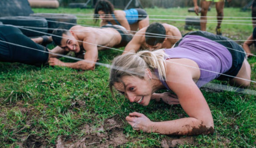 Bootcampers having fun.