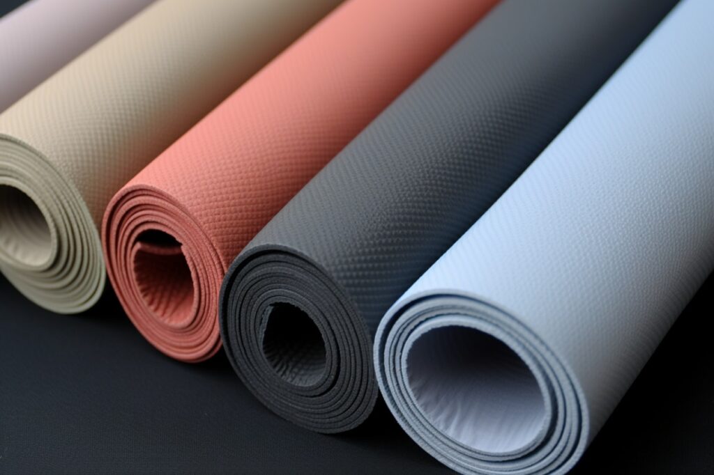 Yoga mats.