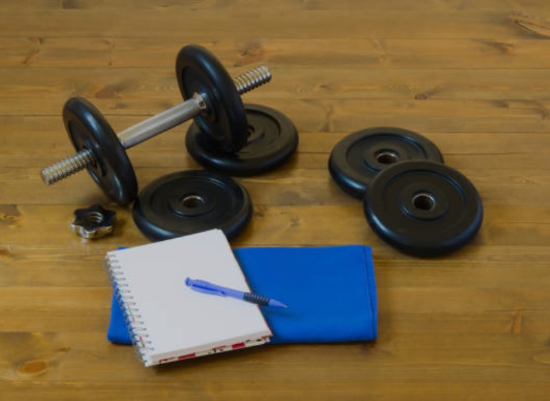 Gym manager’s tools.