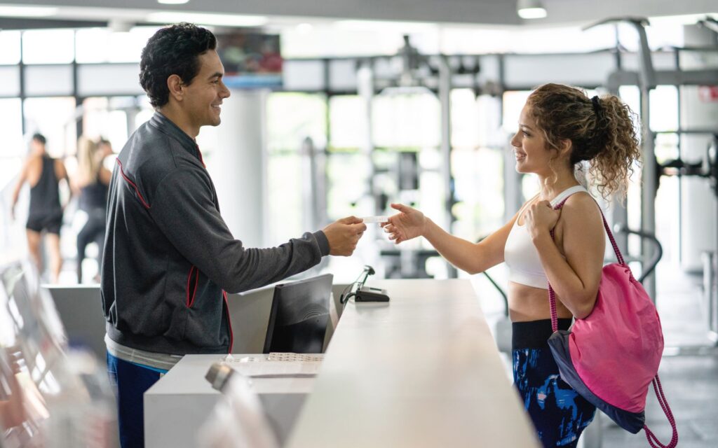 Many gyms offer corporate memberships