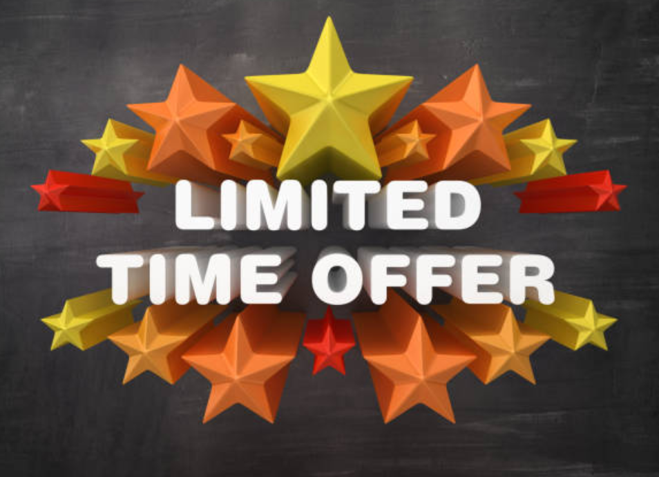 Limited time offers are a good way to attract new members.