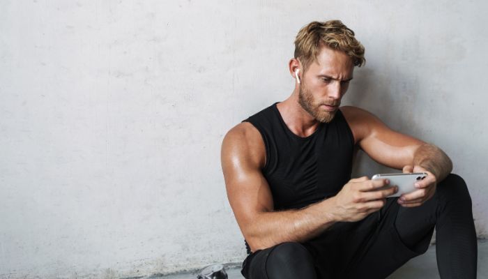 SMS messaging as part of fitness journey