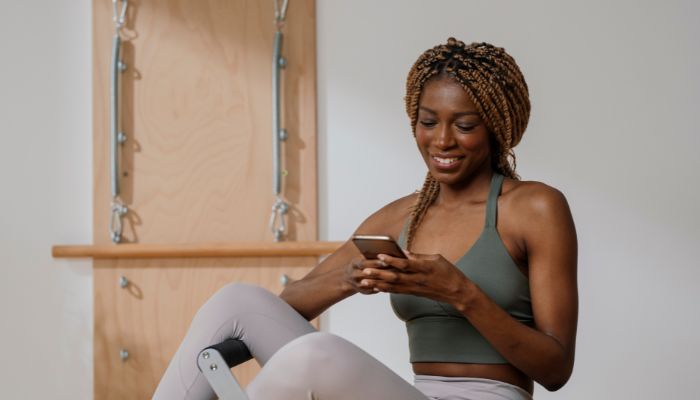 Many gyms sends text as a way of gyms fitness promotion