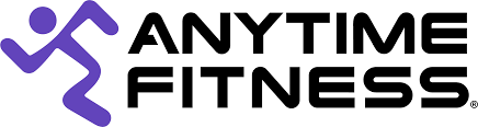 Anytime Fitness logo in white.