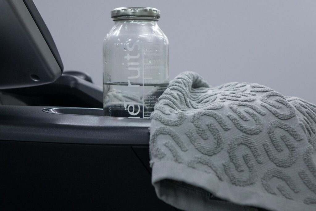 In non peak times, attract the members with a free soft drink and a wellness towel.