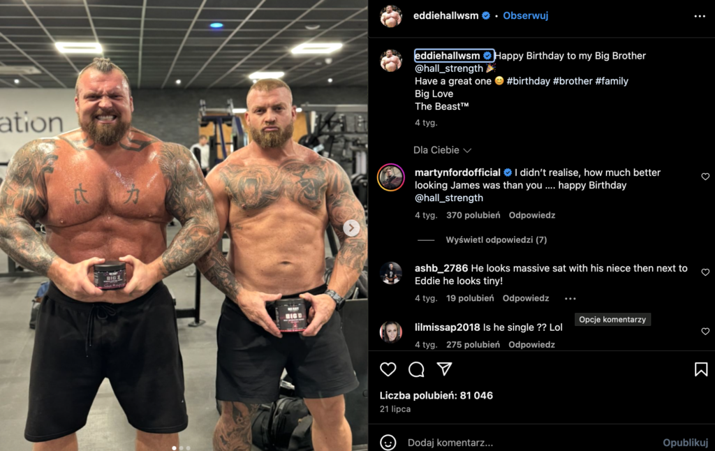 Eddie Hall - fitness journey master