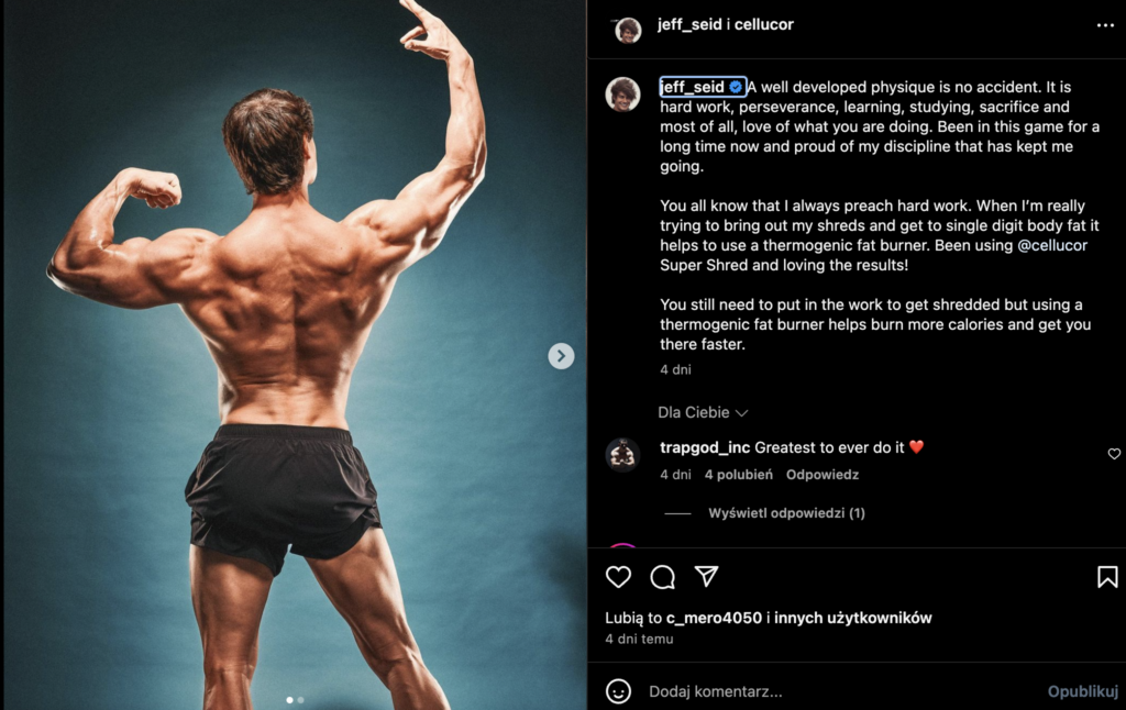 Jeff Seid - popular fitness lover