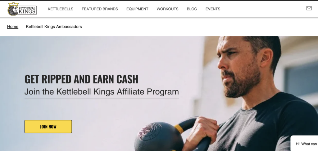 Kettlebell kings referral programs