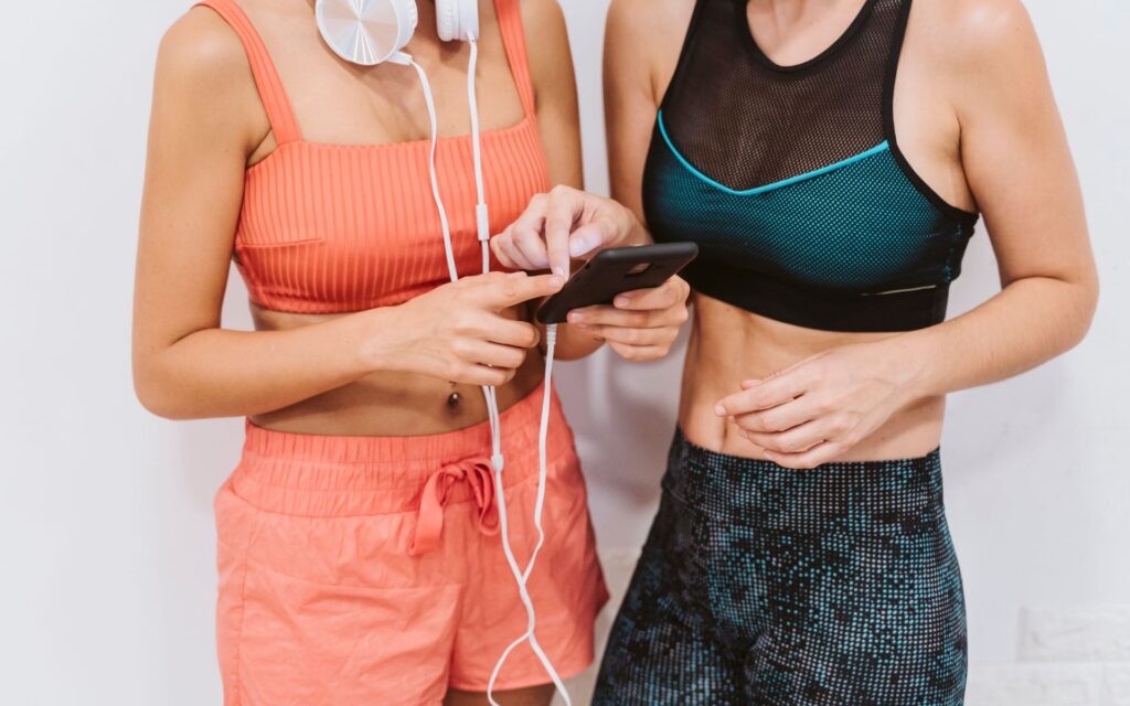 Why do people play music in the gym?