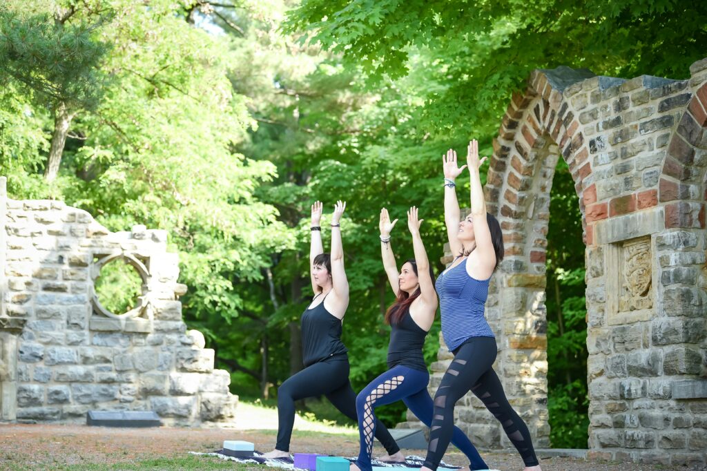 Outdoor fitness challenge ideas are good for spring and summer and can create healthy habits, for example encourage members to spend more time outside.