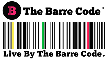 The Barre Code logo.