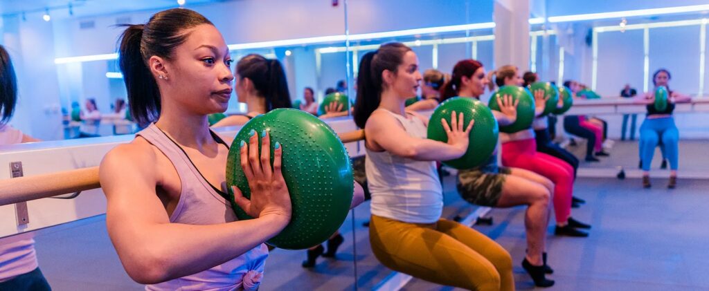 Barre Code classes - women’s personal training.