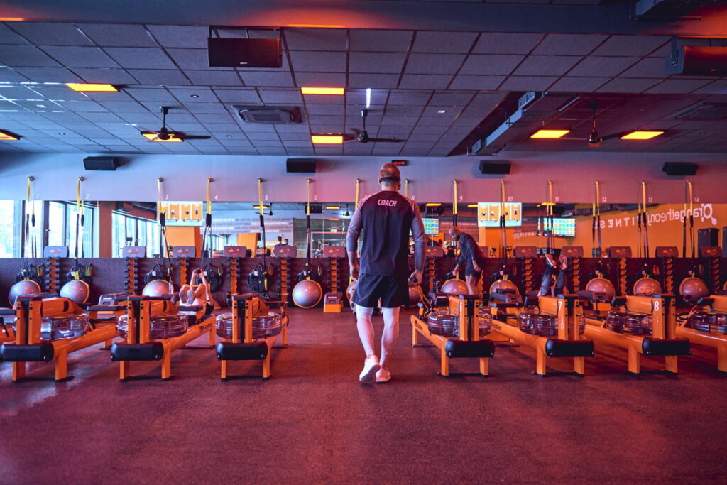 Orangetheory gym franchise interiors