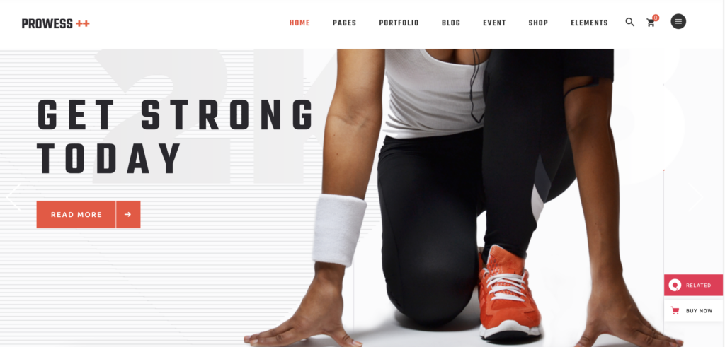 Best workout themes for fitness site