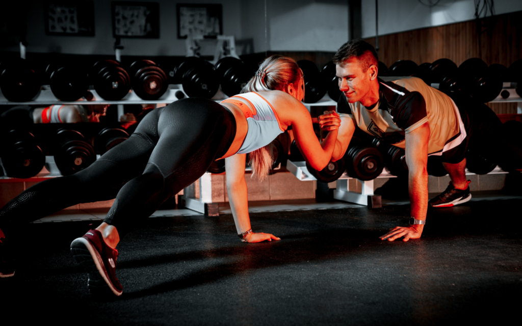 Building strength with making workouts