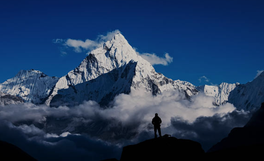 Let your class participants imagine they’re climbing Mount Everest.