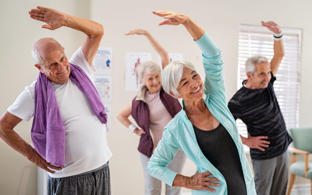 Well being senior fitness program