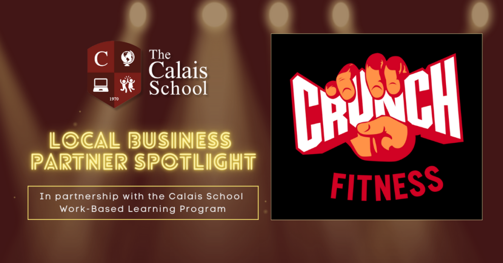 Crunch Fitness Gym owner decided to cooperate with The Calais School to offer something more for gym members.