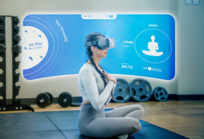 Yoga classes in 2025 will be virtual very often.