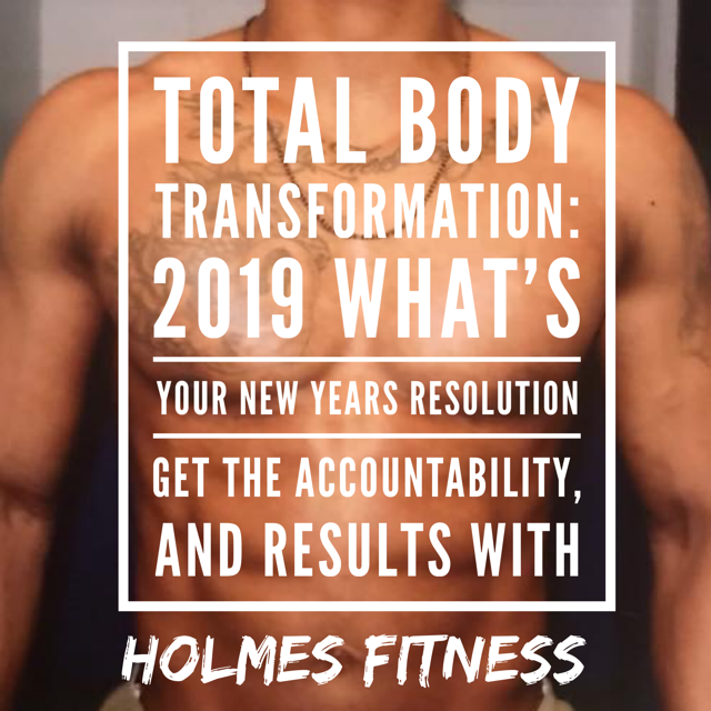 Total transformation by Holmes Fitness. Source: Holmes Fitness Facebook.