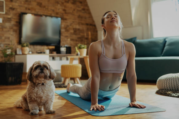 Yoga business owners should be open to different customer’s needs, for example yoga classes with animals.