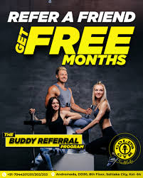 Gold’s Gym created a buddy referral program. Source: Gold’s Gym Instagram.