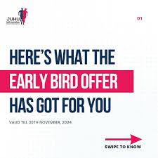 Early bird offer by Juhu Marathon. Source: Juhu Facebook