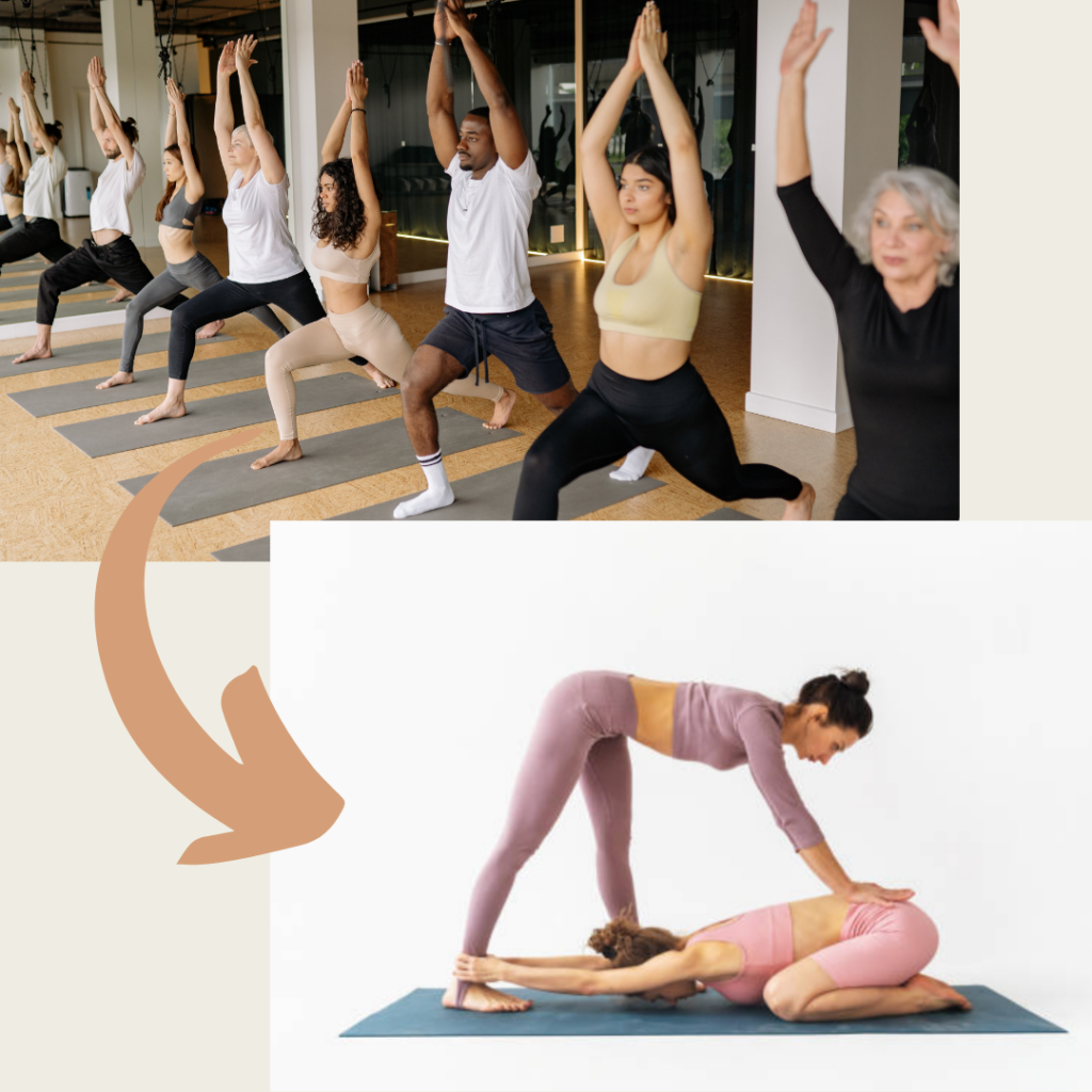 Let your career path lead from group yoga classes to teaching privately.