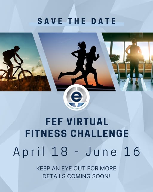 Virtual fitness challenge by Foundry Educational Foundation. Source: Foundry Educational Foundation Facebook.