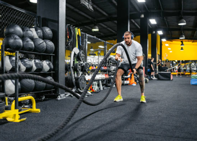 A fitness slogan in the crossfit branch must be highly motivating.