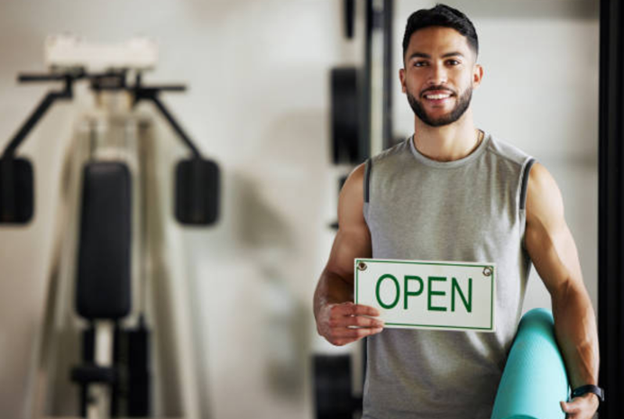 In the fitness business marketing is essential - it’s not enough to show an “open” sign.