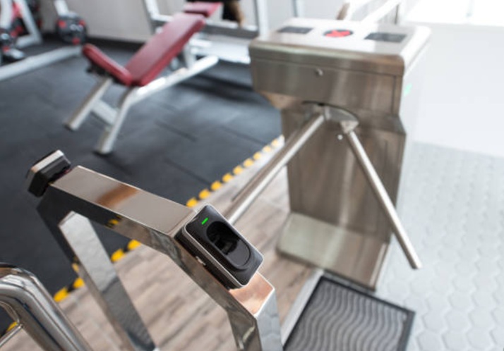 Quite an easy but effective access control system to a gym with all the benefits of a 24 hour gym access.