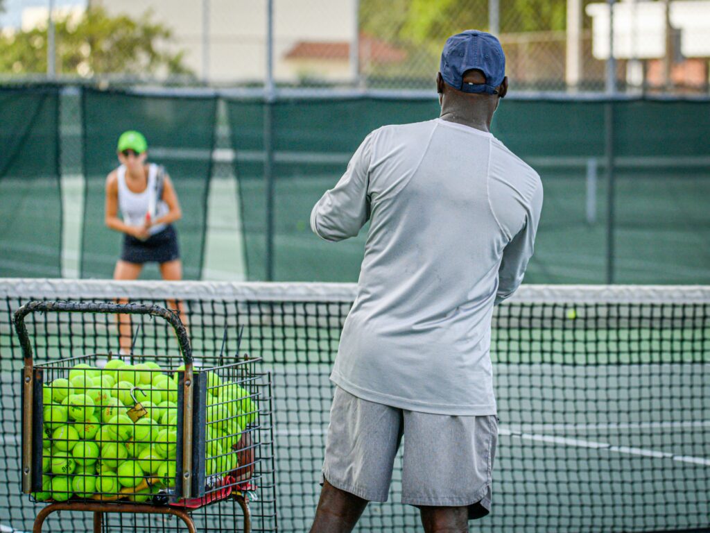 Professional tennis teachers who work with top players, earn a lot, but have a huge responsibility as well.