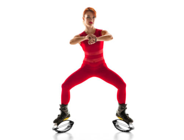 Jumping on rebound shoes makes every fitness workout a life adventure.