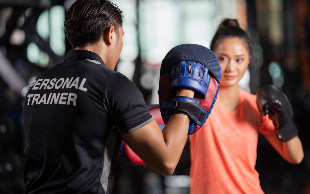 Online personal training services