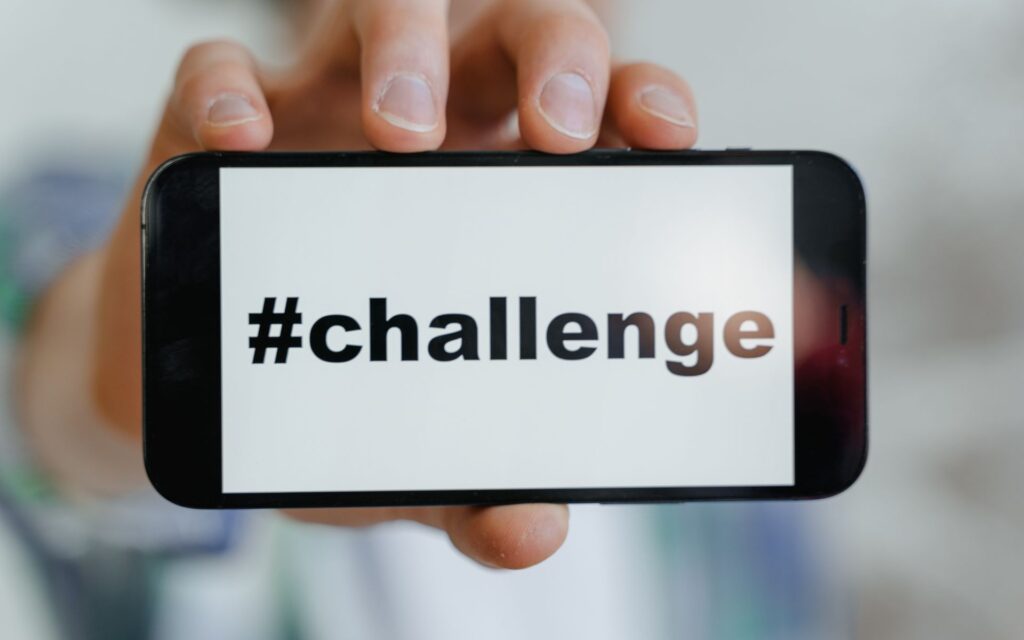 Hashtags on TikTok