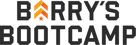 Barry’s Bootcamp logo. Popular among fitness enthusiasts, Barry’s delivers a fast-paced, results-driven workout experience in a vibrant studio setting. Source: dafont.com