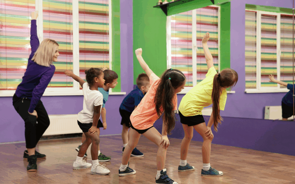 Dance program or working with kids